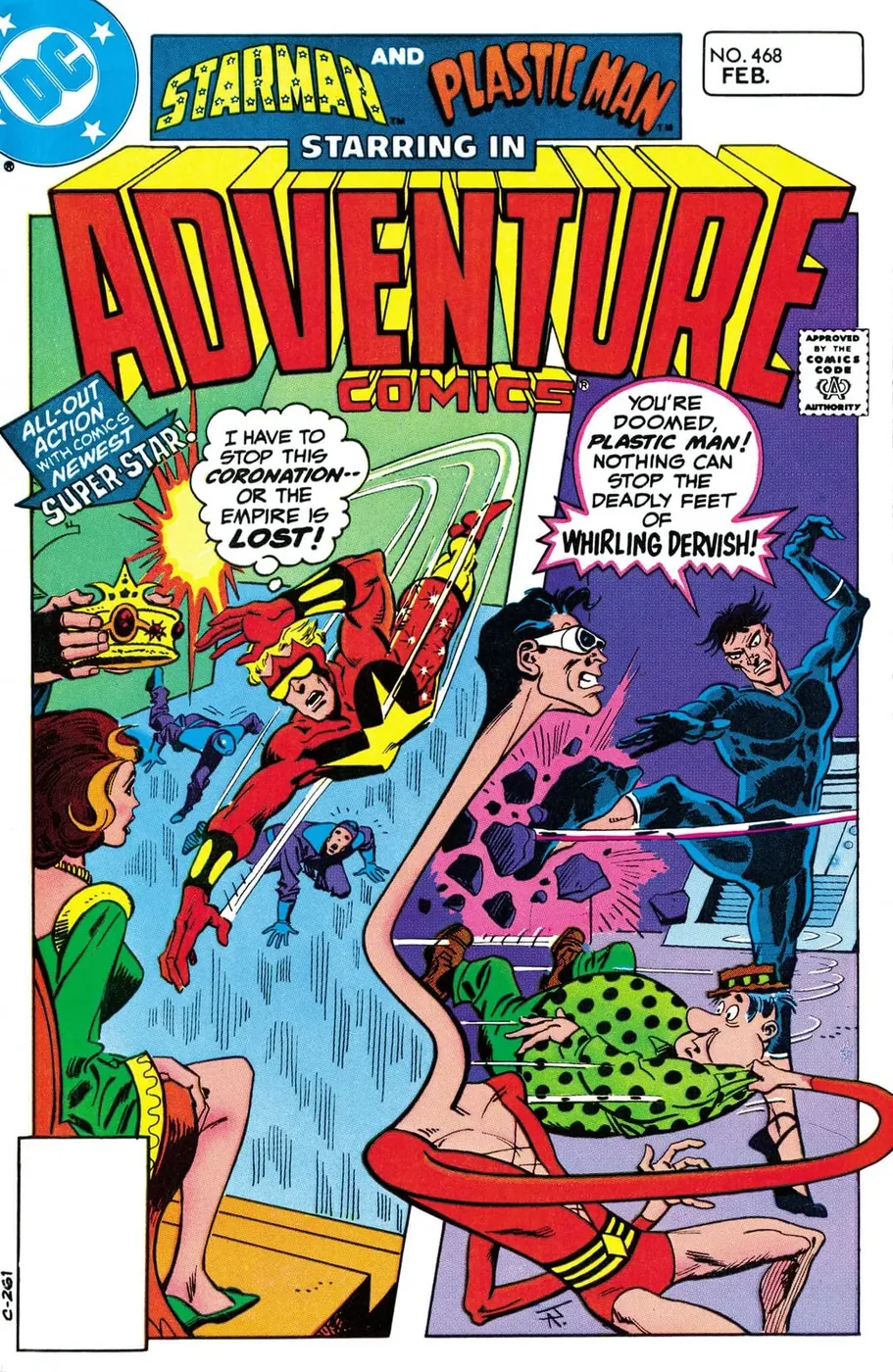 Cover of Adventure Comics #468