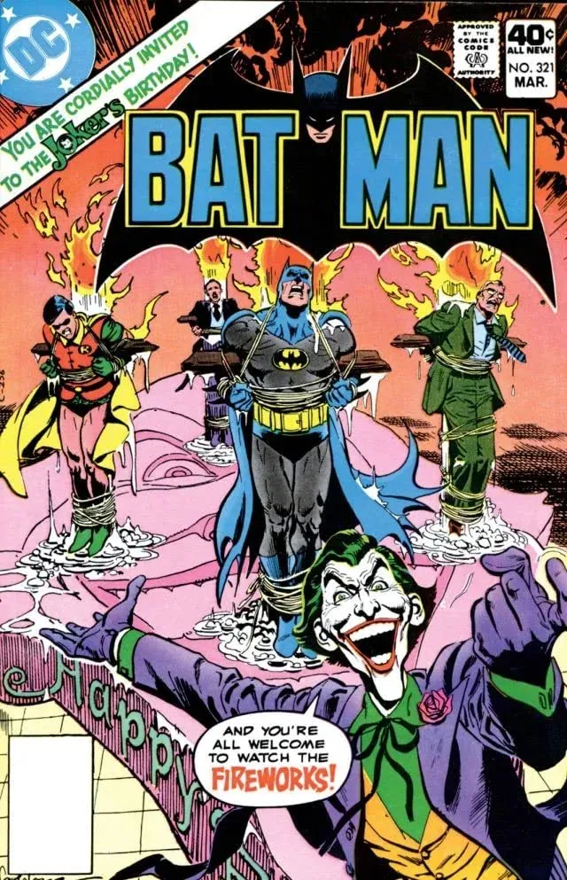 Cover of Batman #321