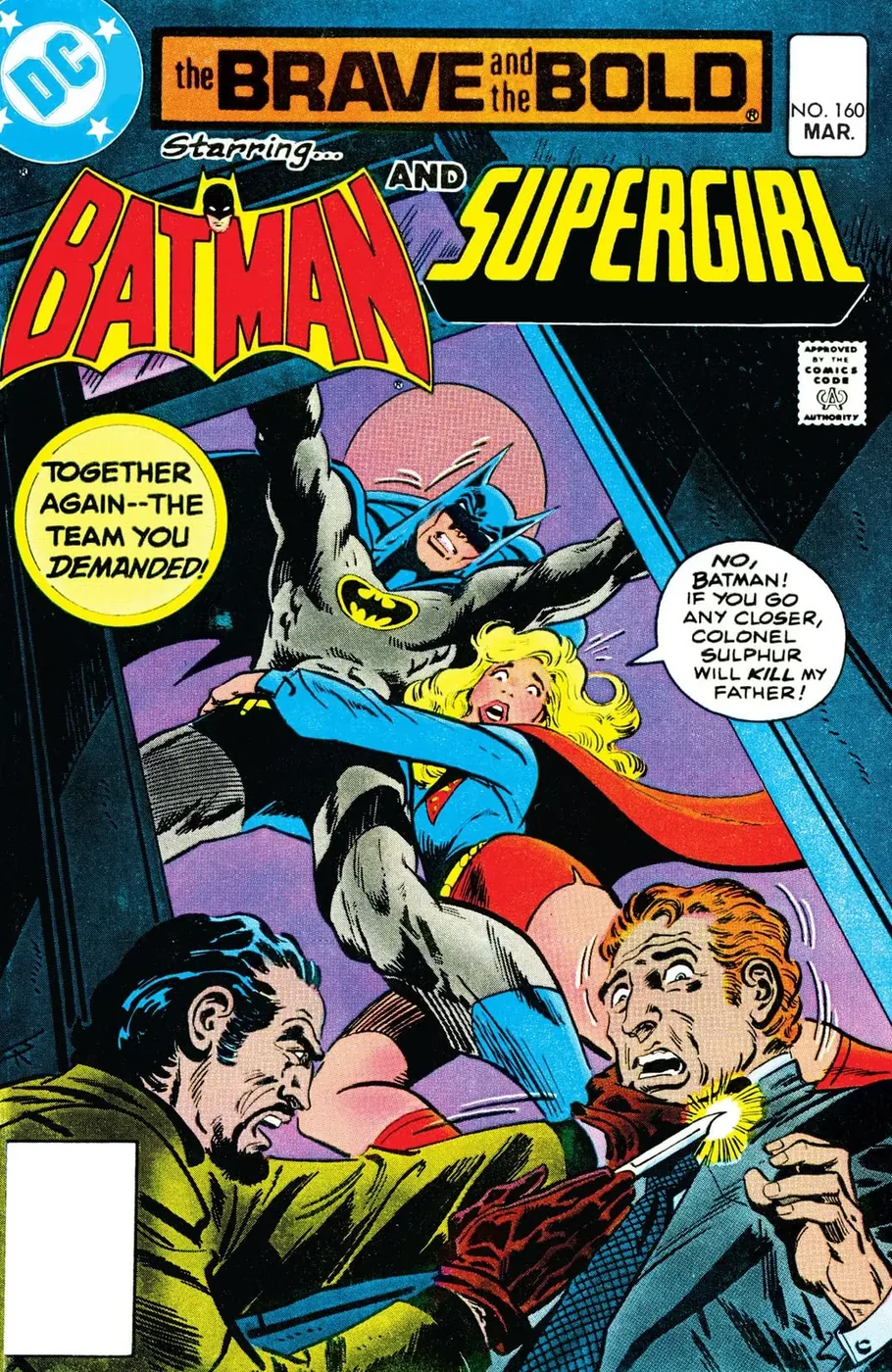 Cover of The Brave and the Bold #160