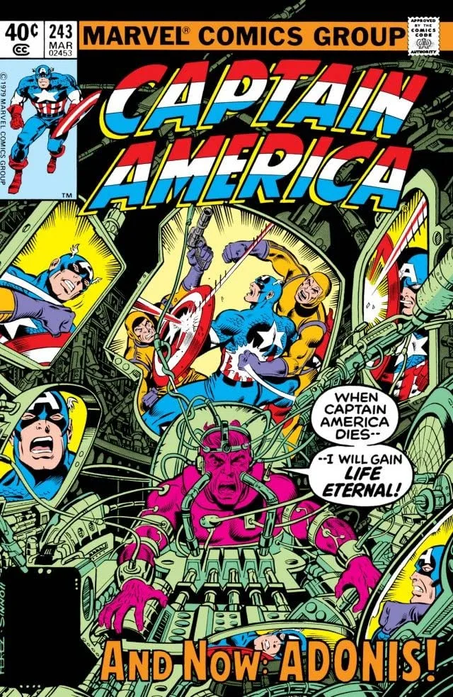 Cover of Captain America #243