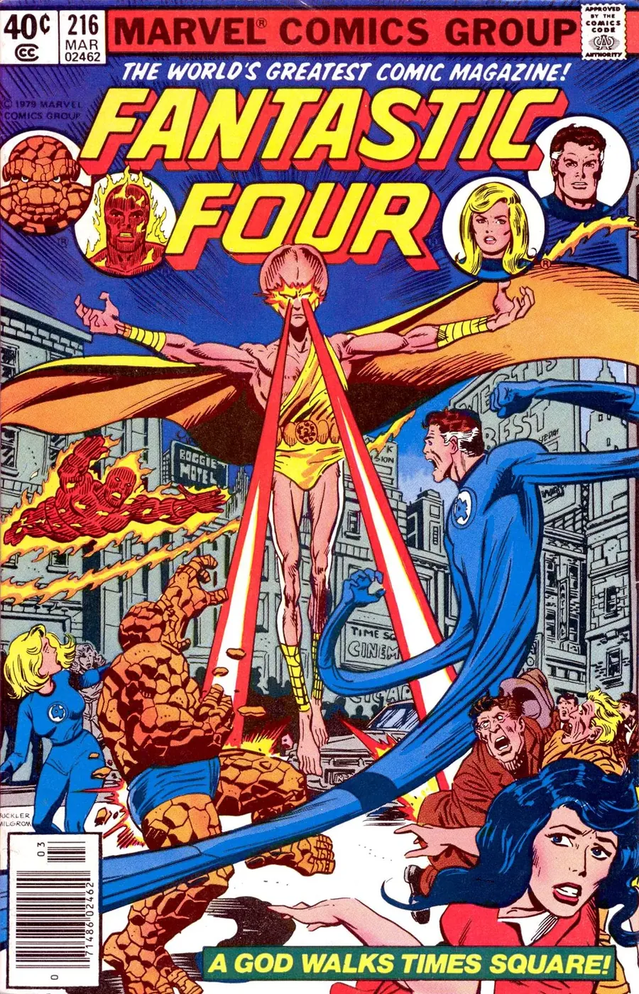 Cover of Fantastic Four #216