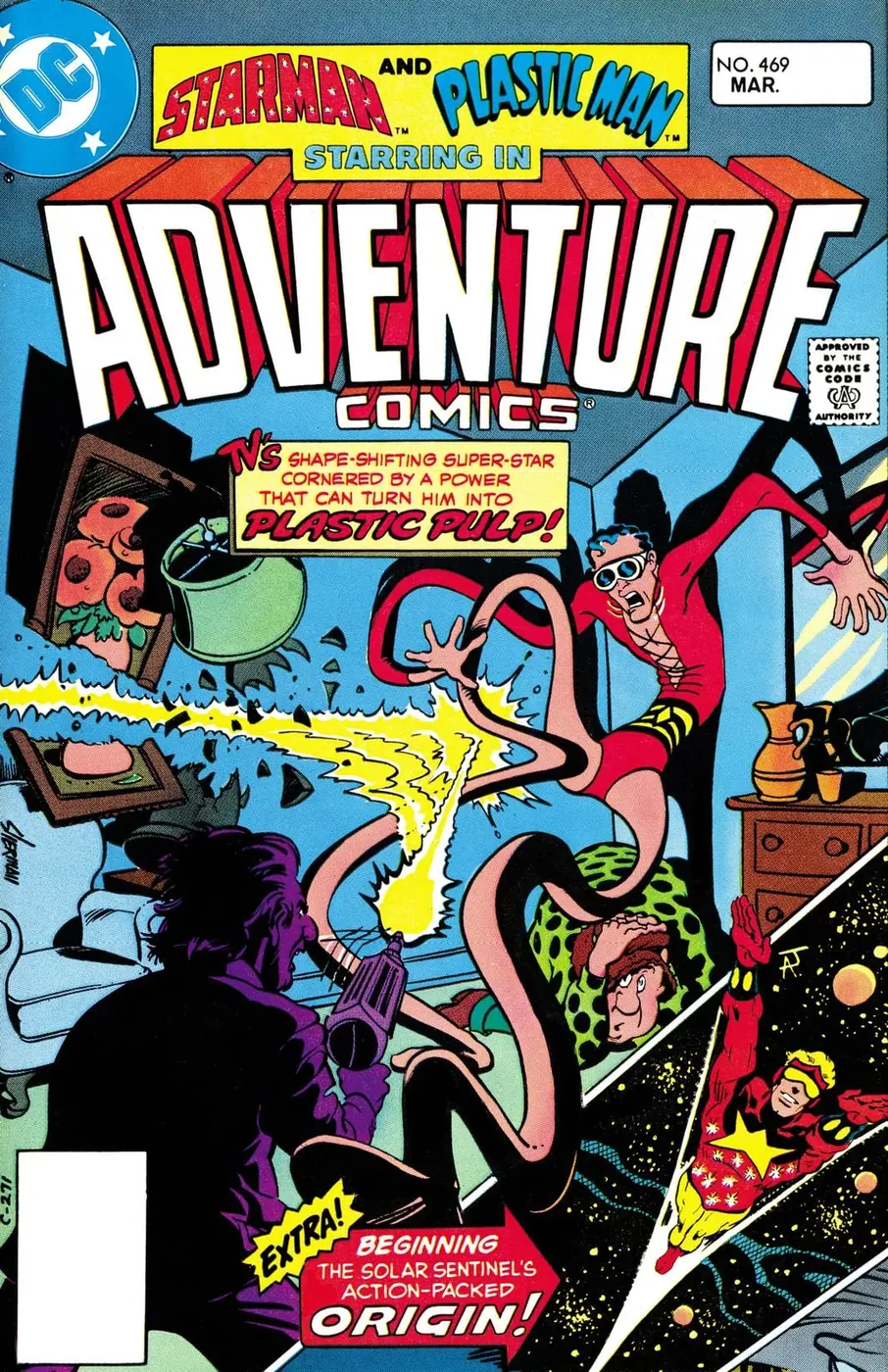 Cover of Adventure Comics #469