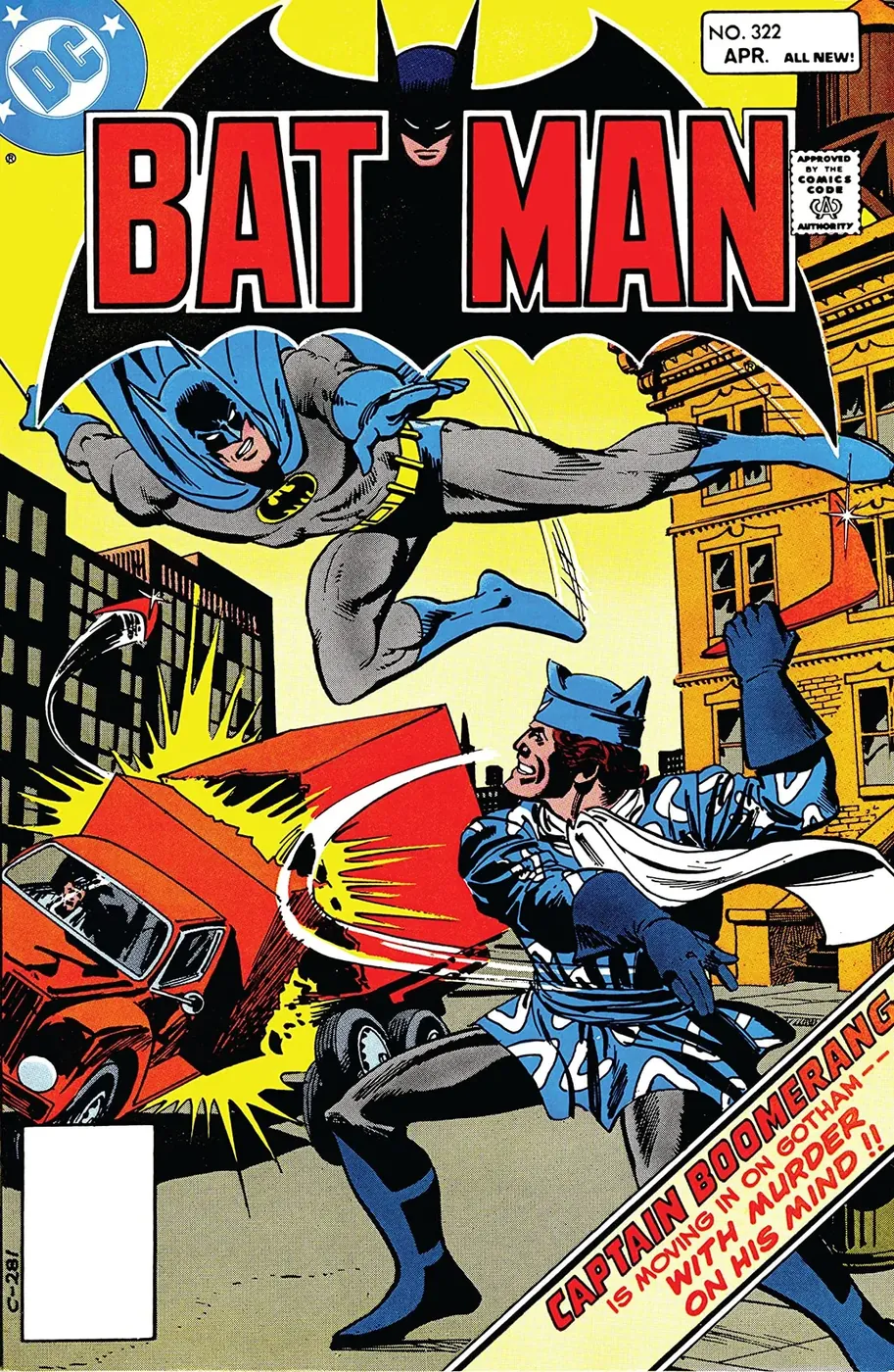Cover of Batman #322