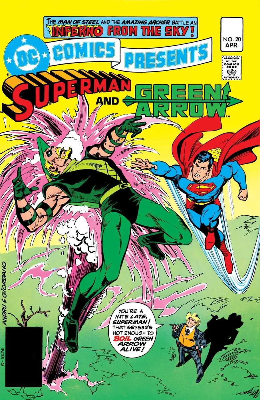 Cover of DC Comics Presents #20