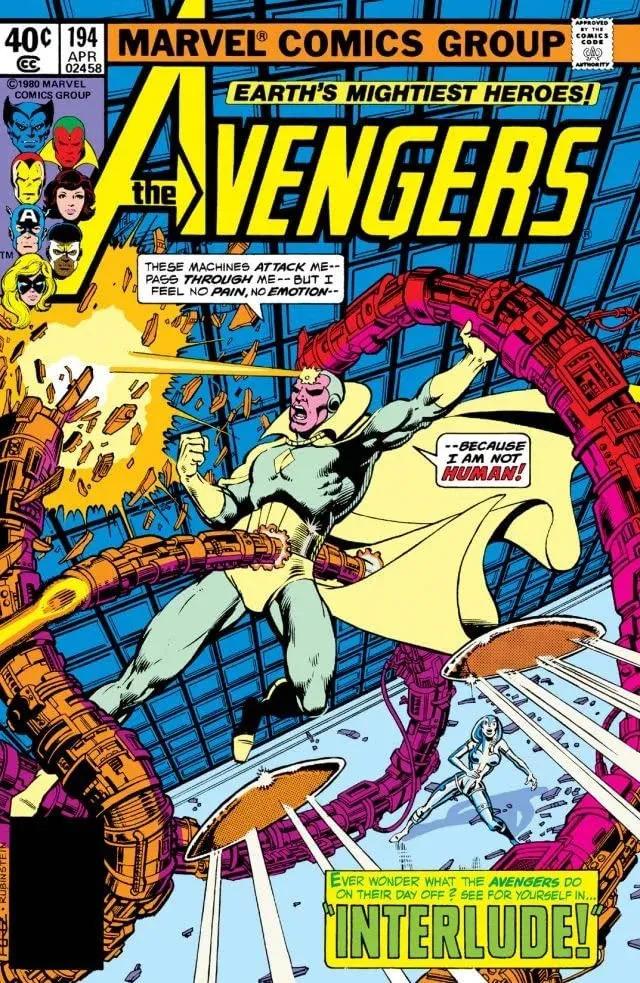 Cover of The Avengers #194