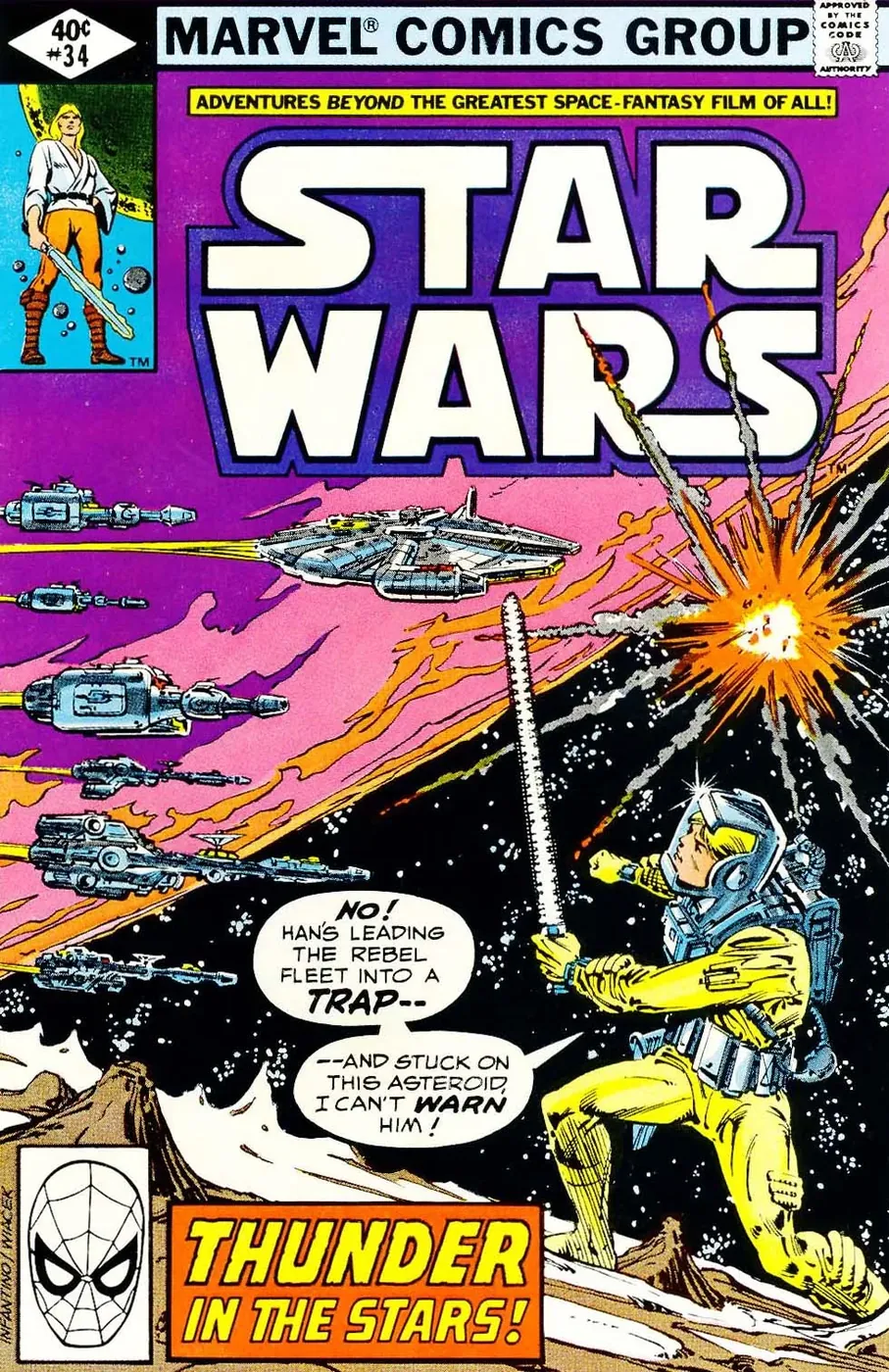 Cover of Star Wars #34