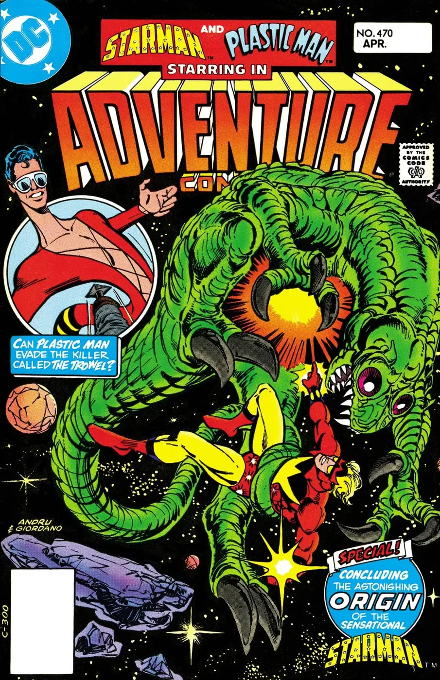 Cover of Adventure Comics #470