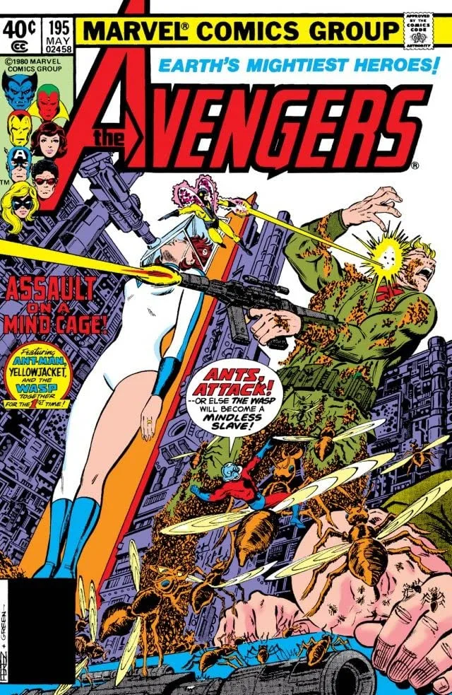 Cover of The Avengers #195