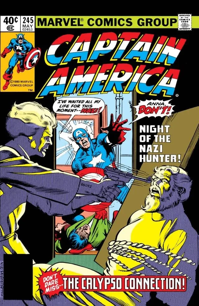 Cover of Captain America #245