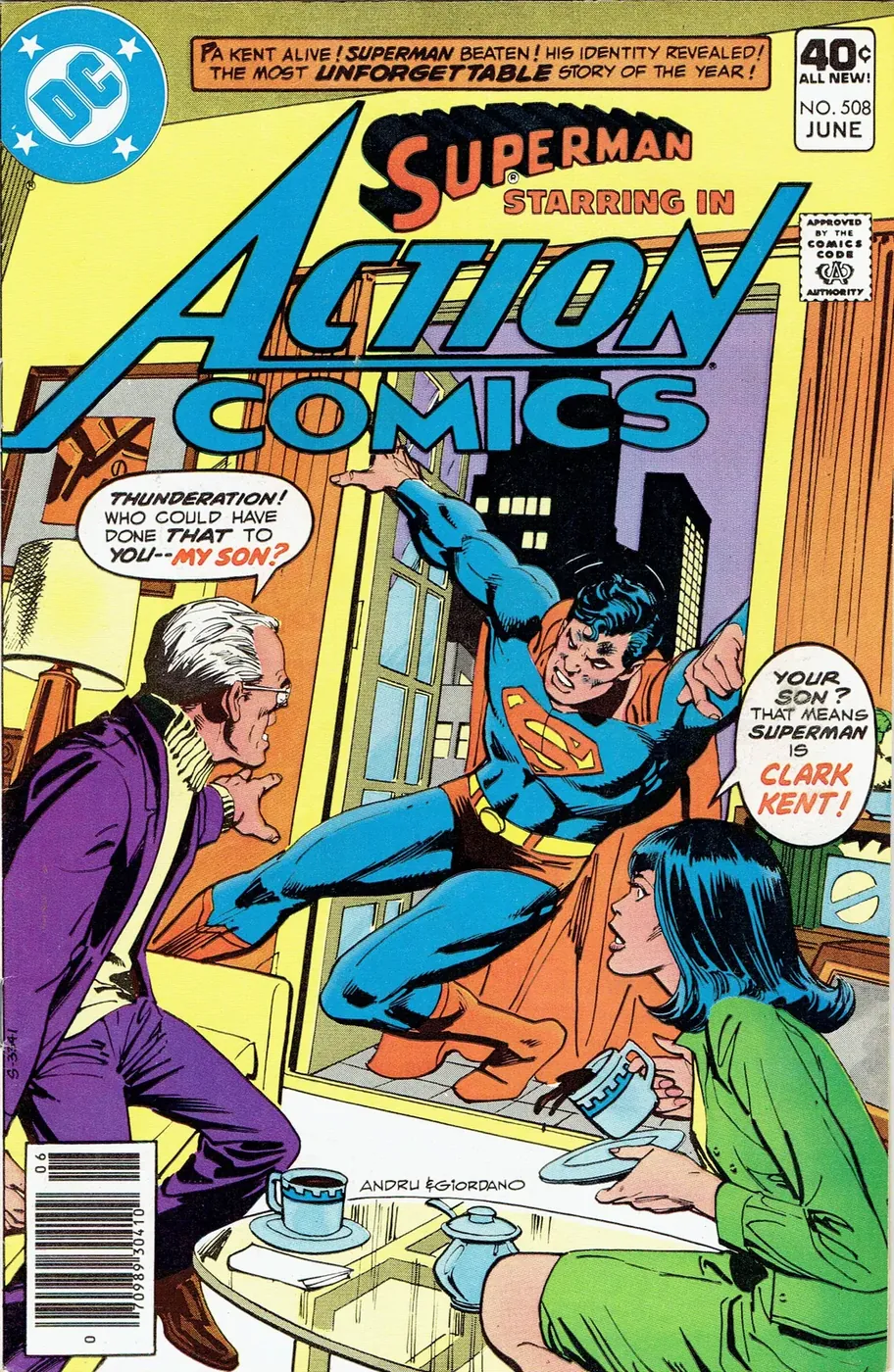 Cover of Action Comics #508