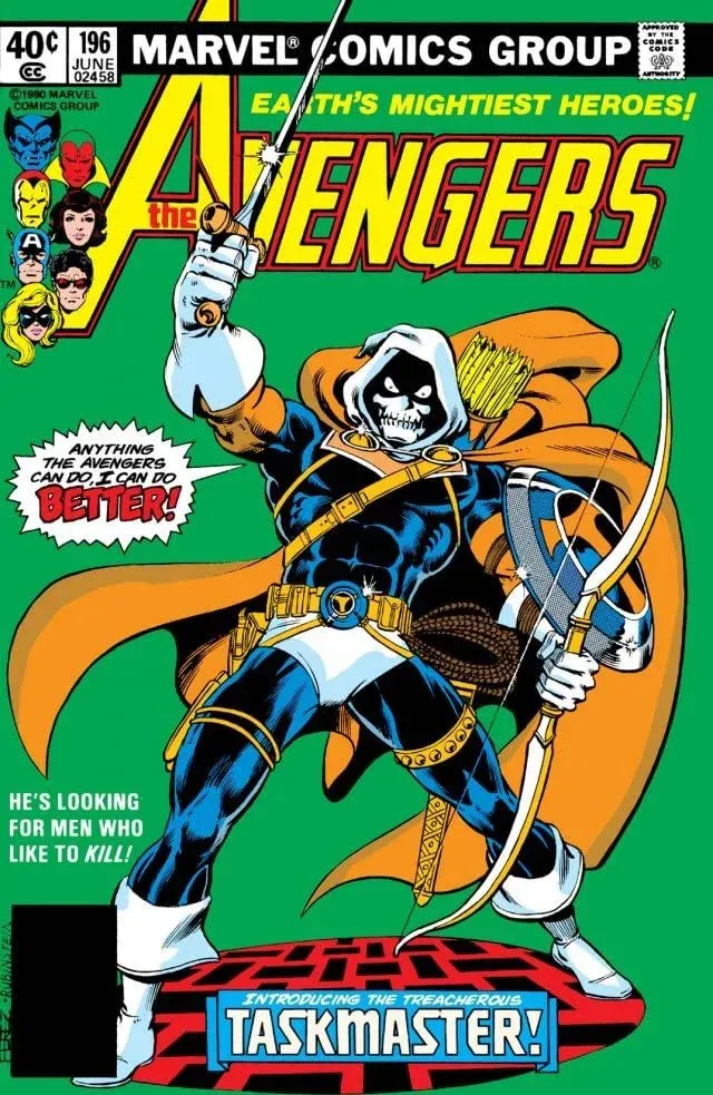 Cover of The Avengers #196