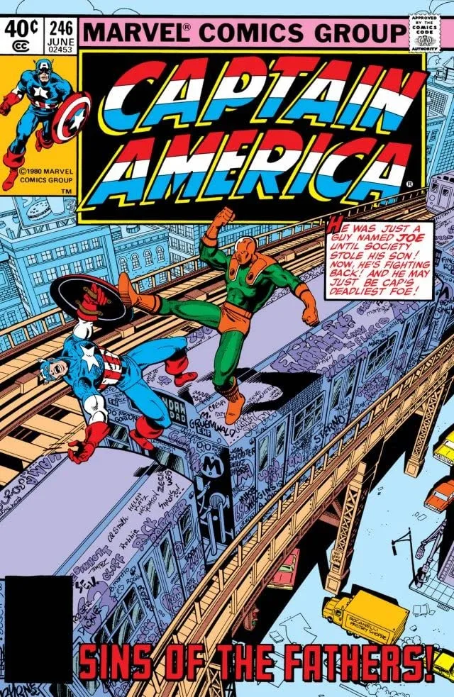 Cover of Captain America #246