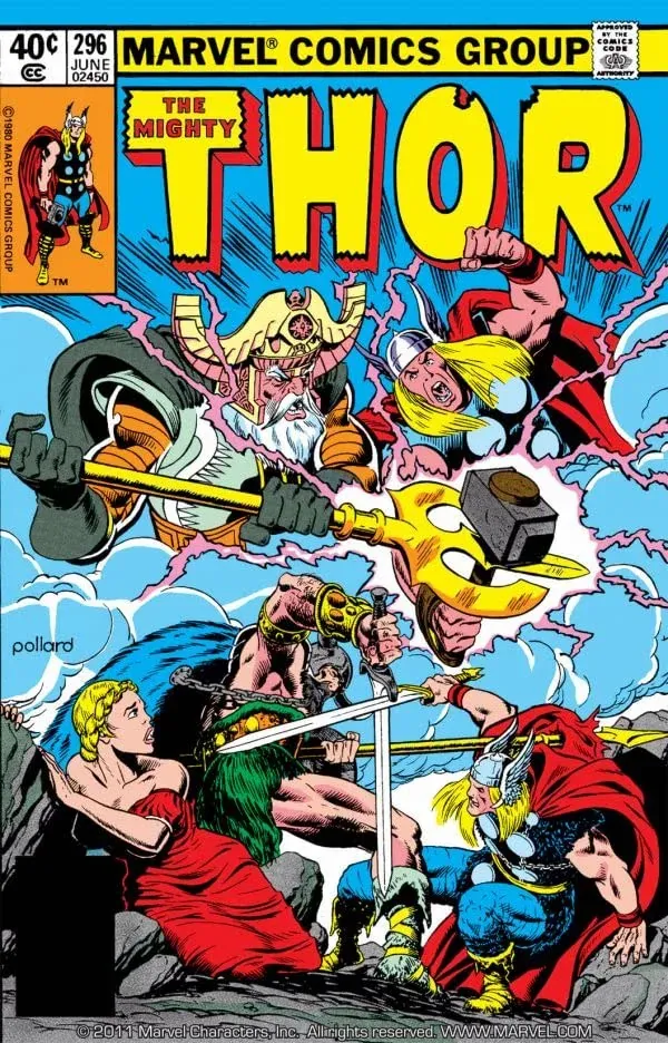Cover of Thor #296
