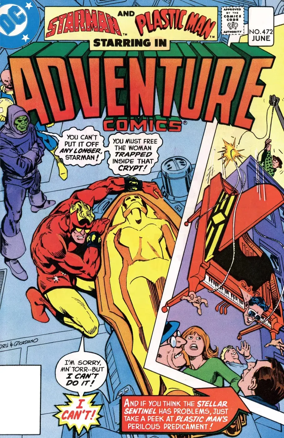 Cover of Adventure Comics #472