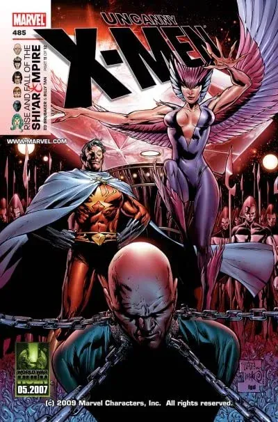 Cover of The Uncanny X-Men #485