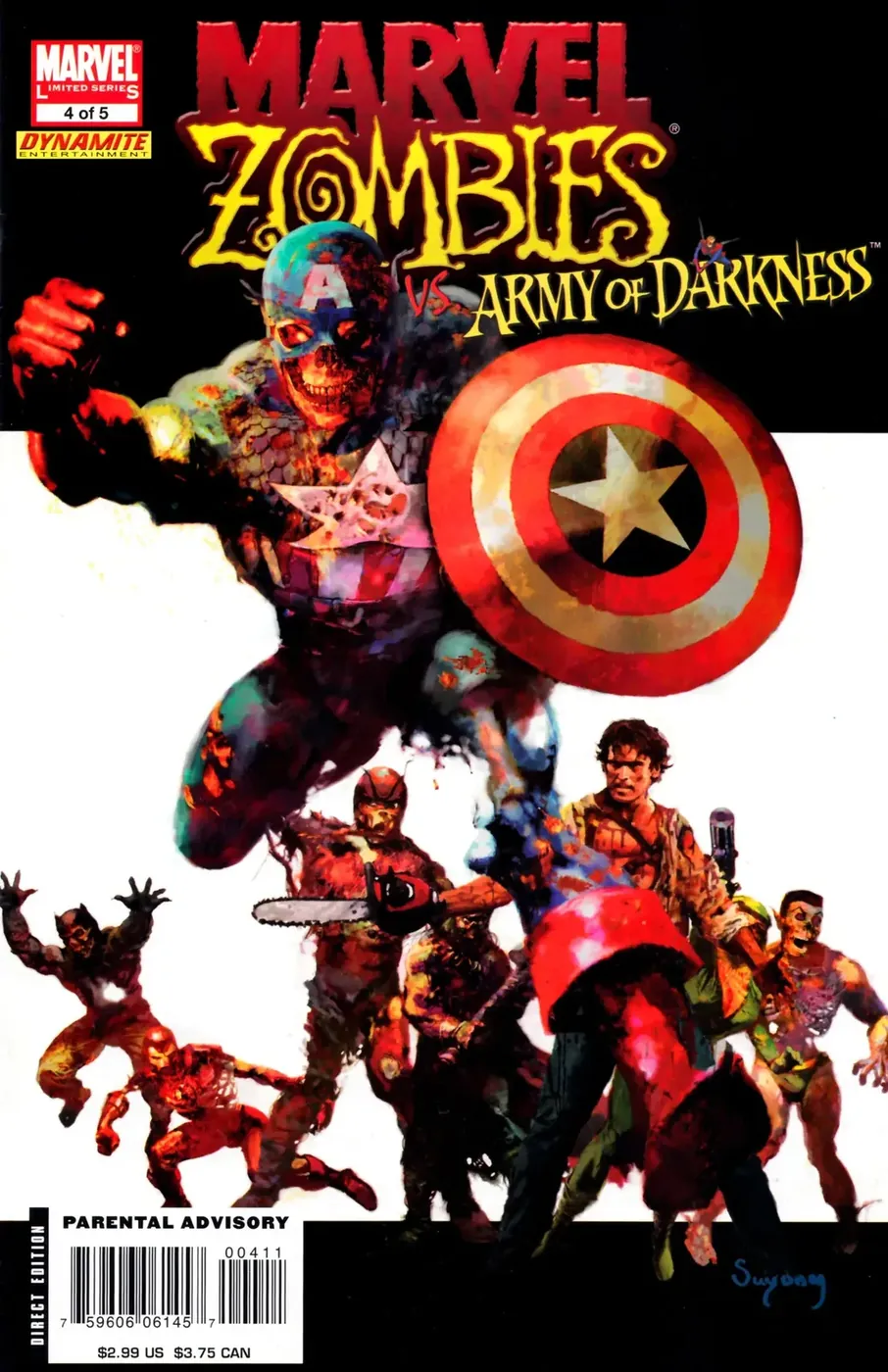 Cover of Marvel Zombies / Army of Darkness #4