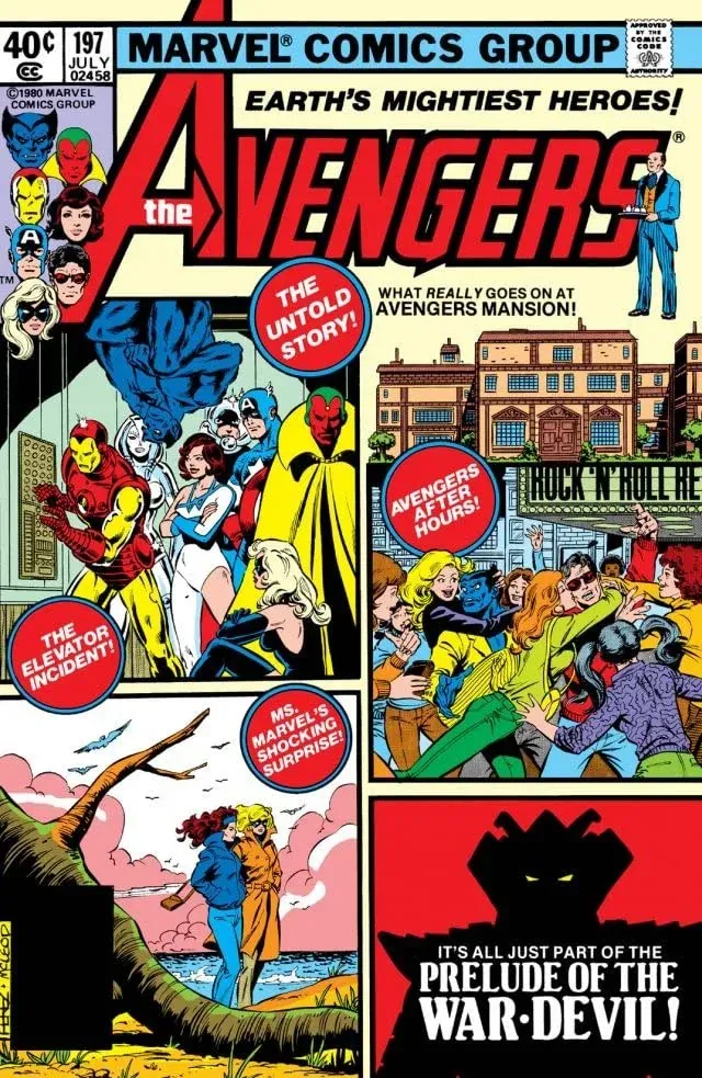 Cover of The Avengers #197