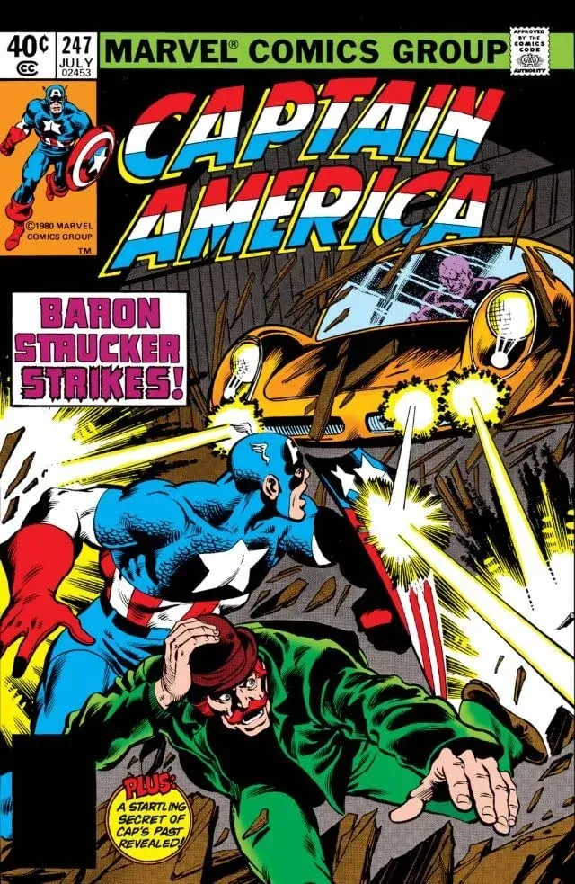 Cover of Captain America #247