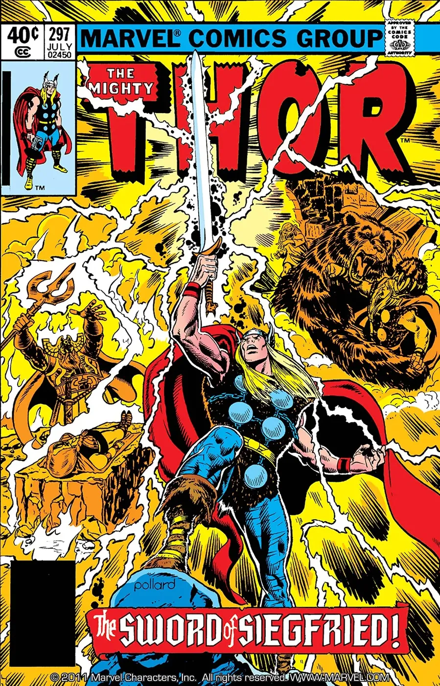 Cover of Thor #297