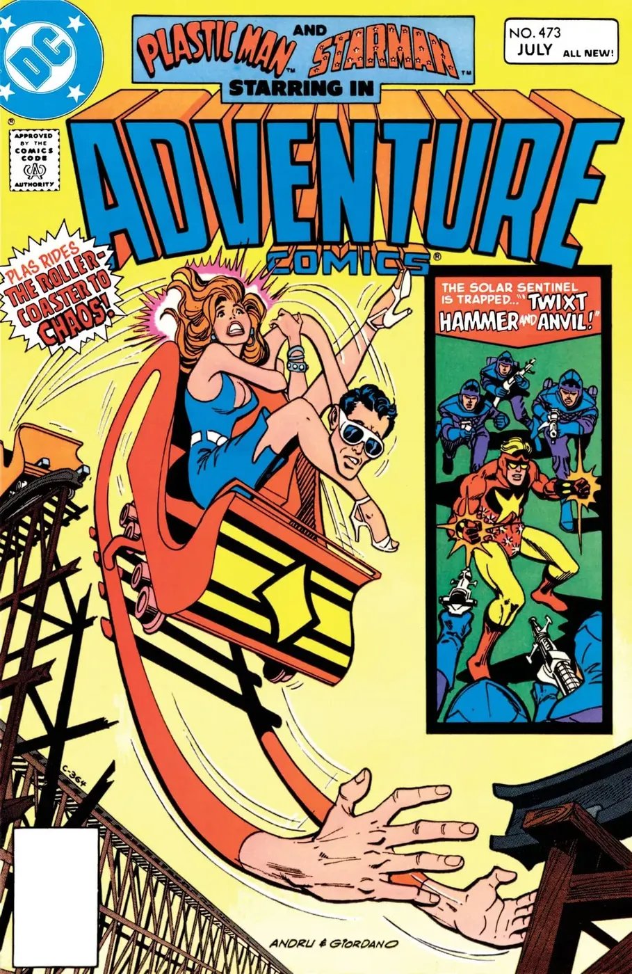 Cover of Adventure Comics #473