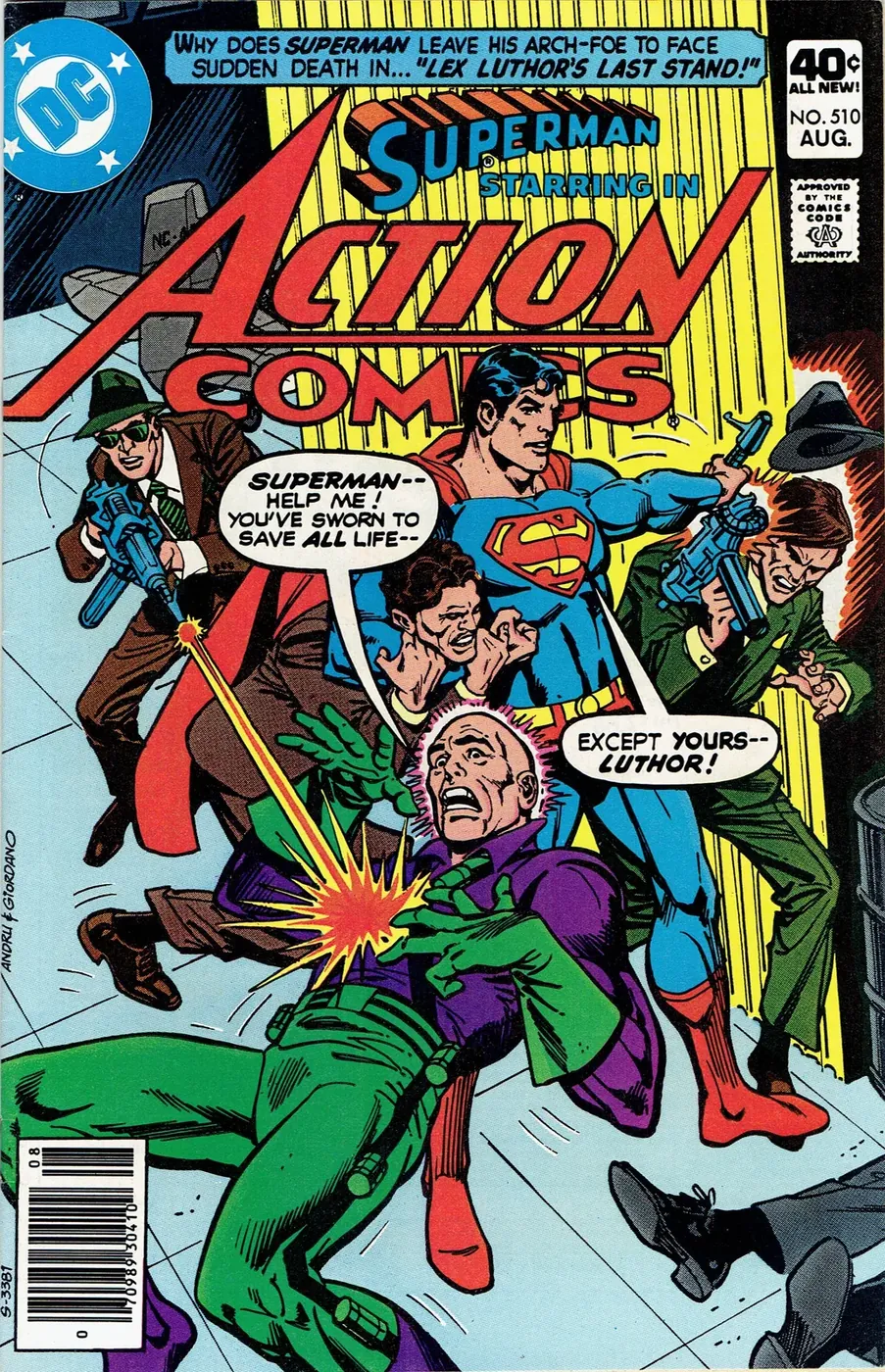 Cover of Action Comics #510
