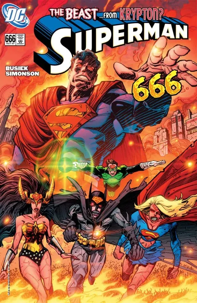 Cover of Superman #666