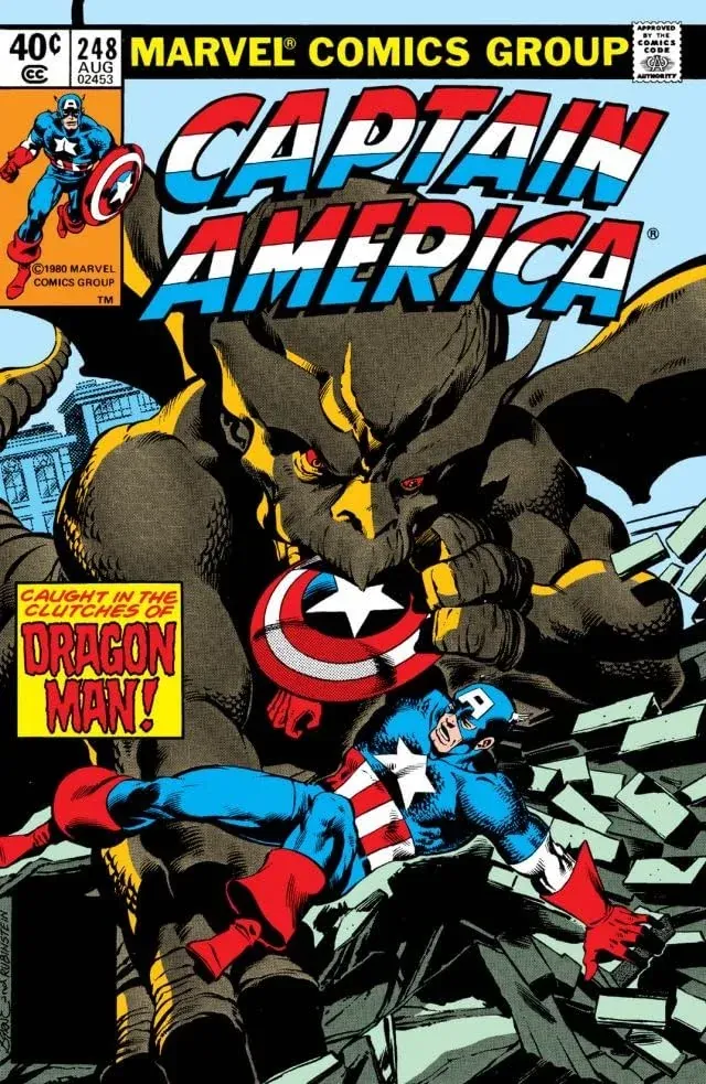 Cover of Captain America #248