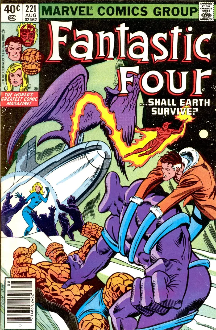 Cover of Fantastic Four #221