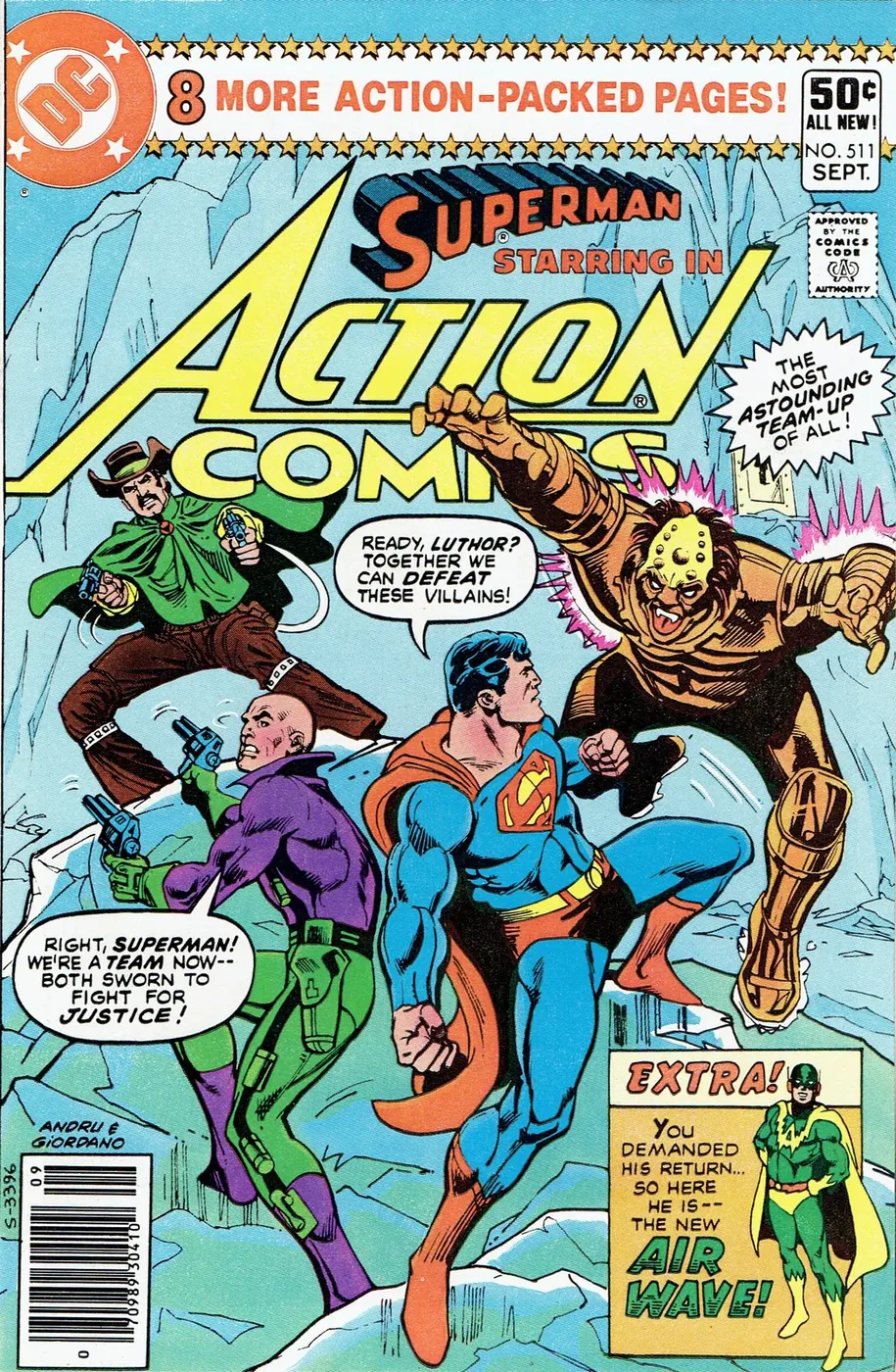 Cover of Action Comics #511