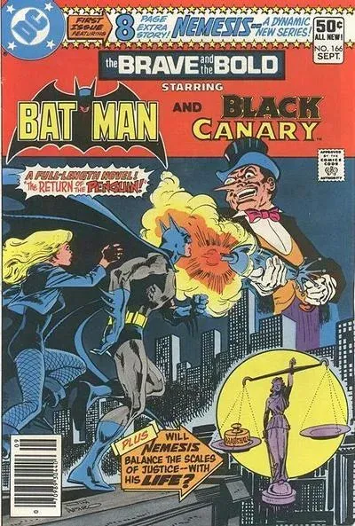 Cover of The Brave and the Bold #166