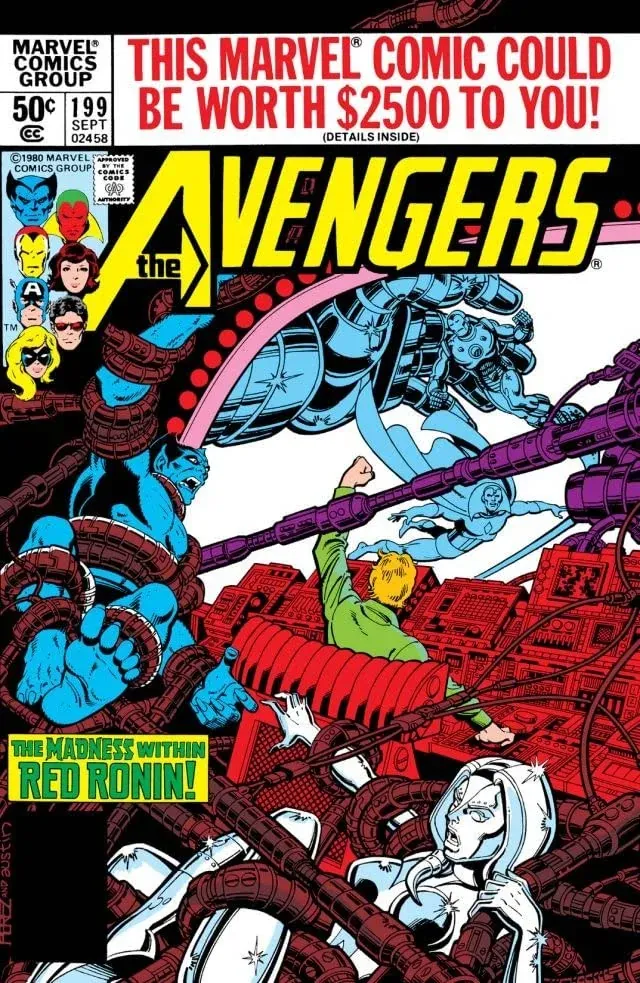 Cover of The Avengers #199