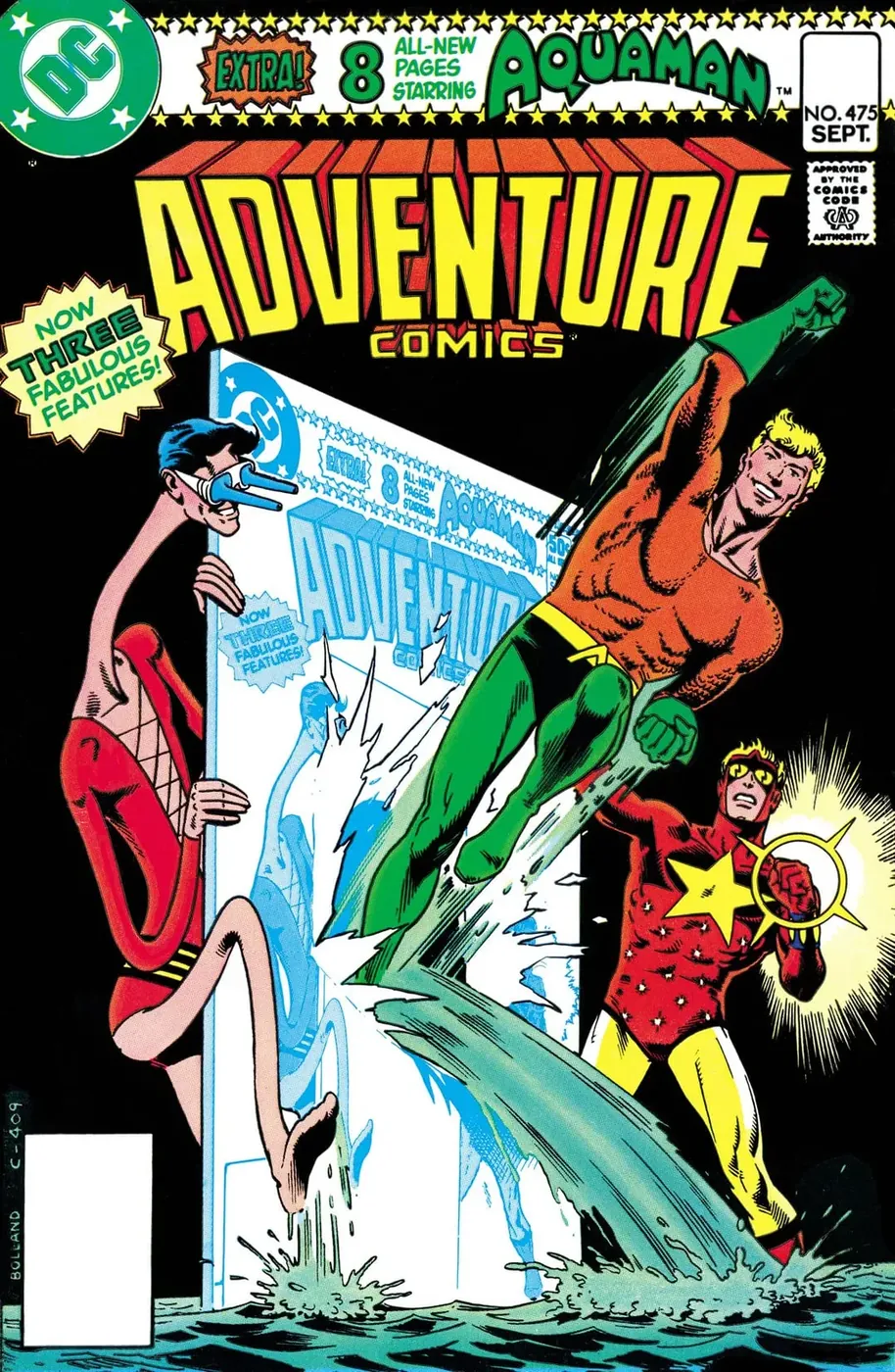 Cover of Adventure Comics #475