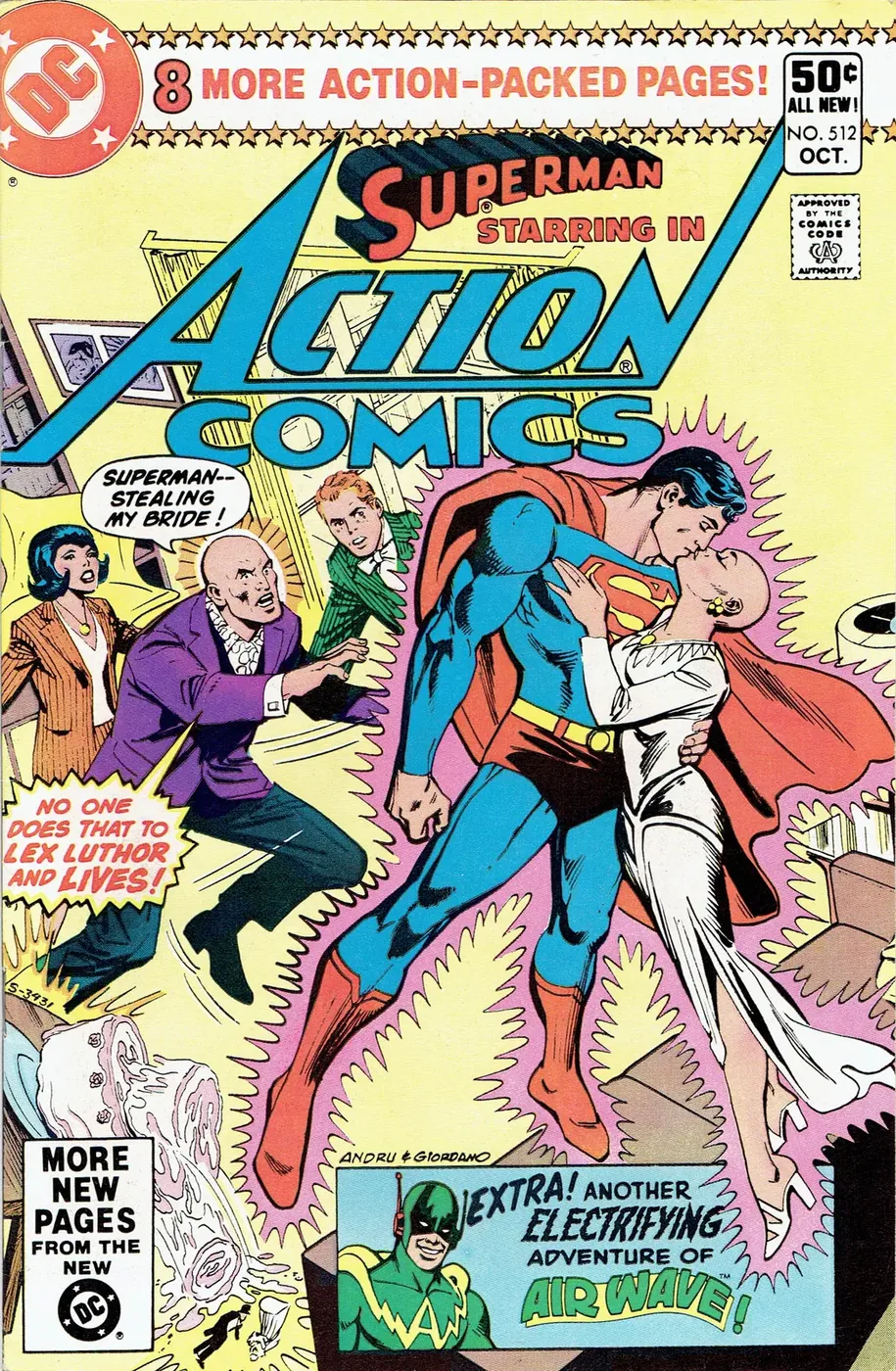 Cover of Action Comics #512