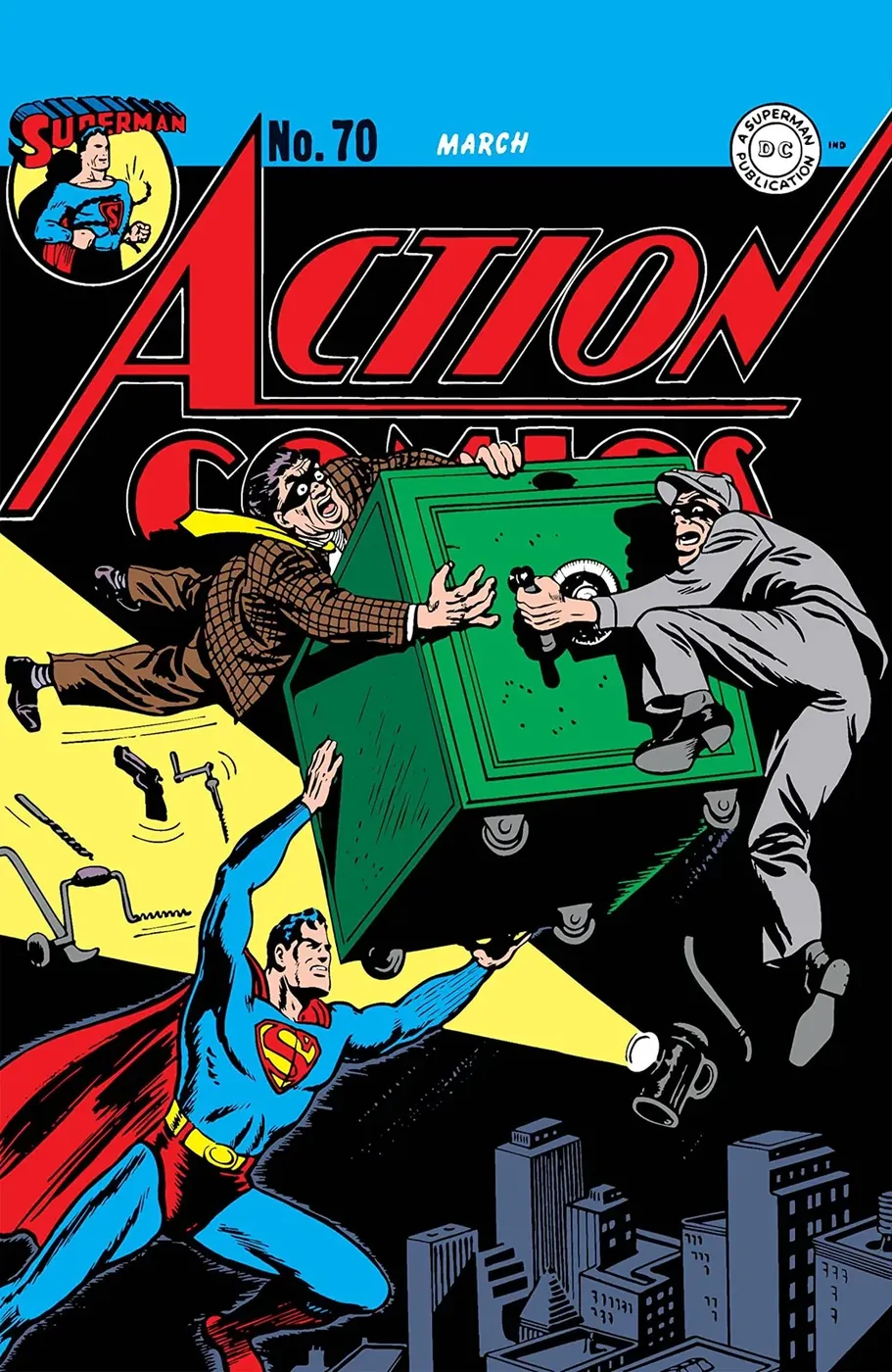 Cover of Action Comics #70