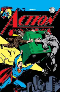 Cover of Action Comics #70