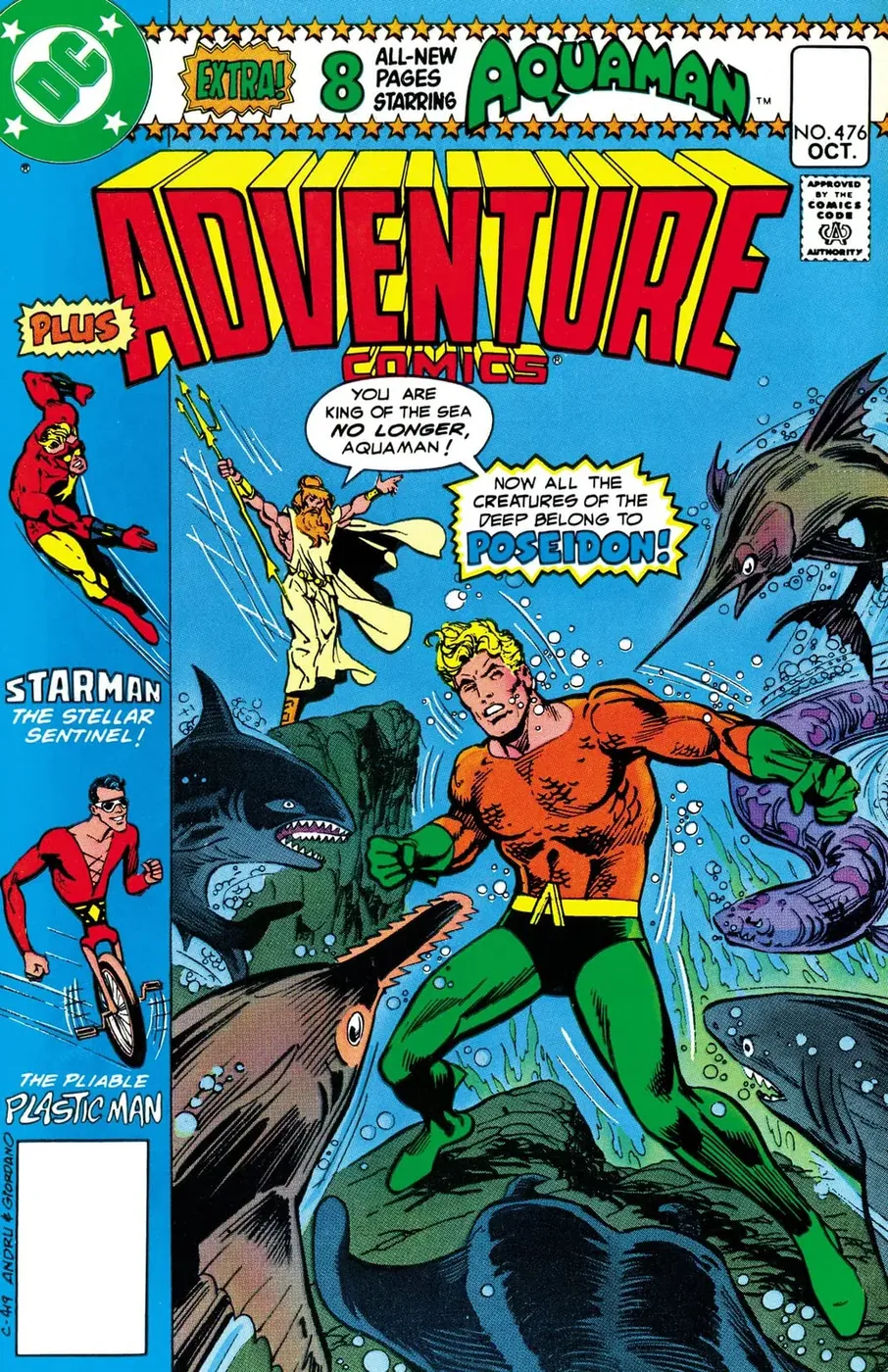 Cover of Adventure Comics #476