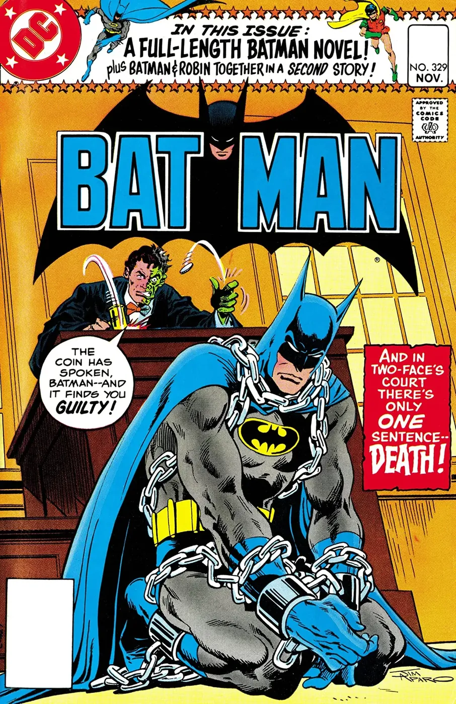 Cover of Batman #329