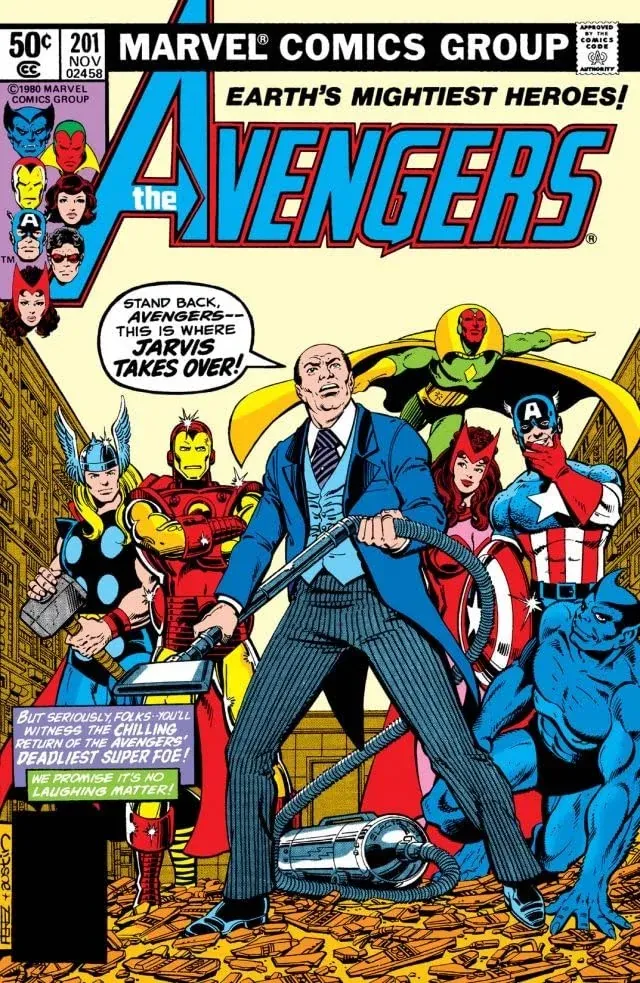 Cover of The Avengers #201