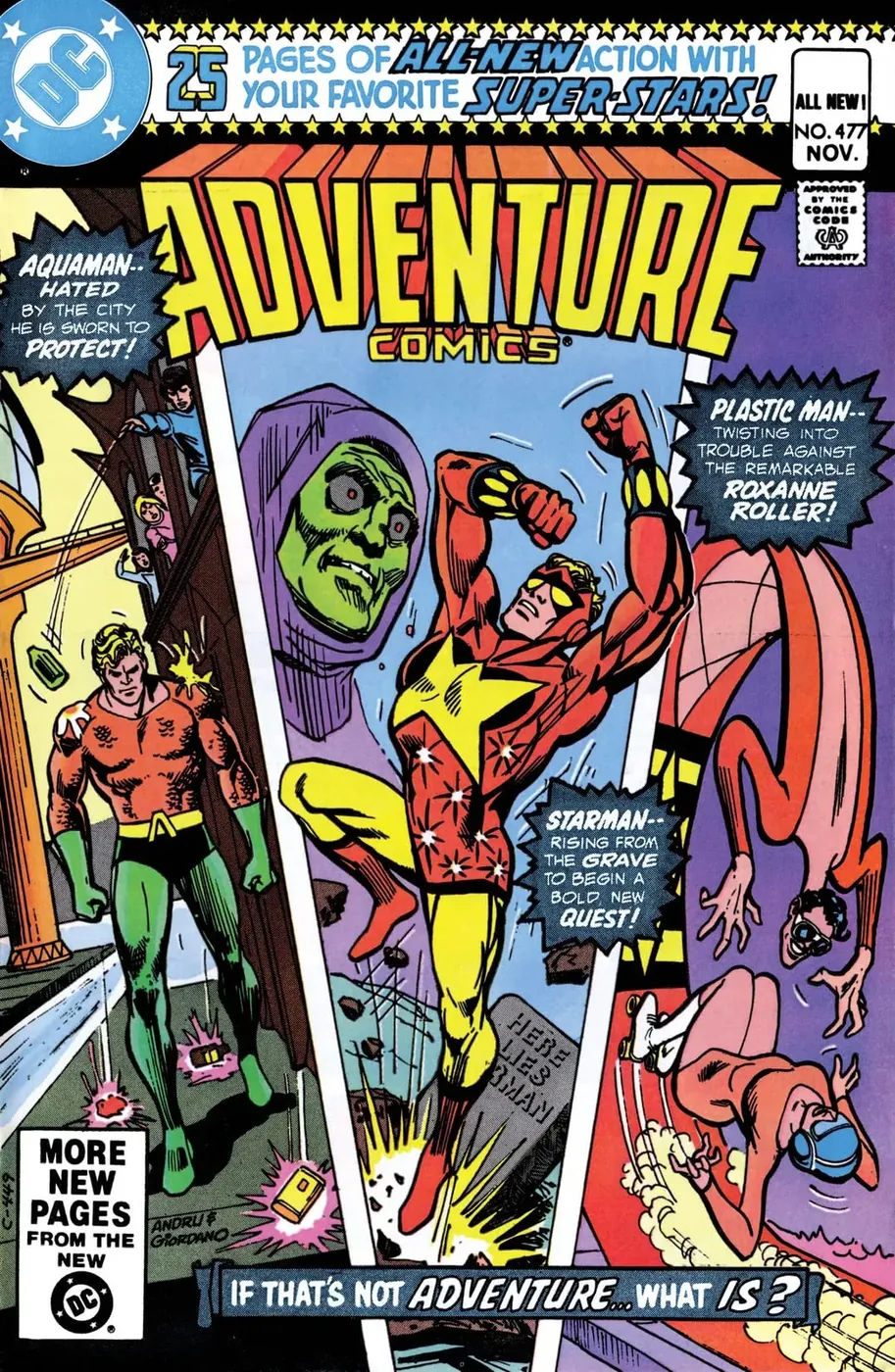 Cover of Adventure Comics #477