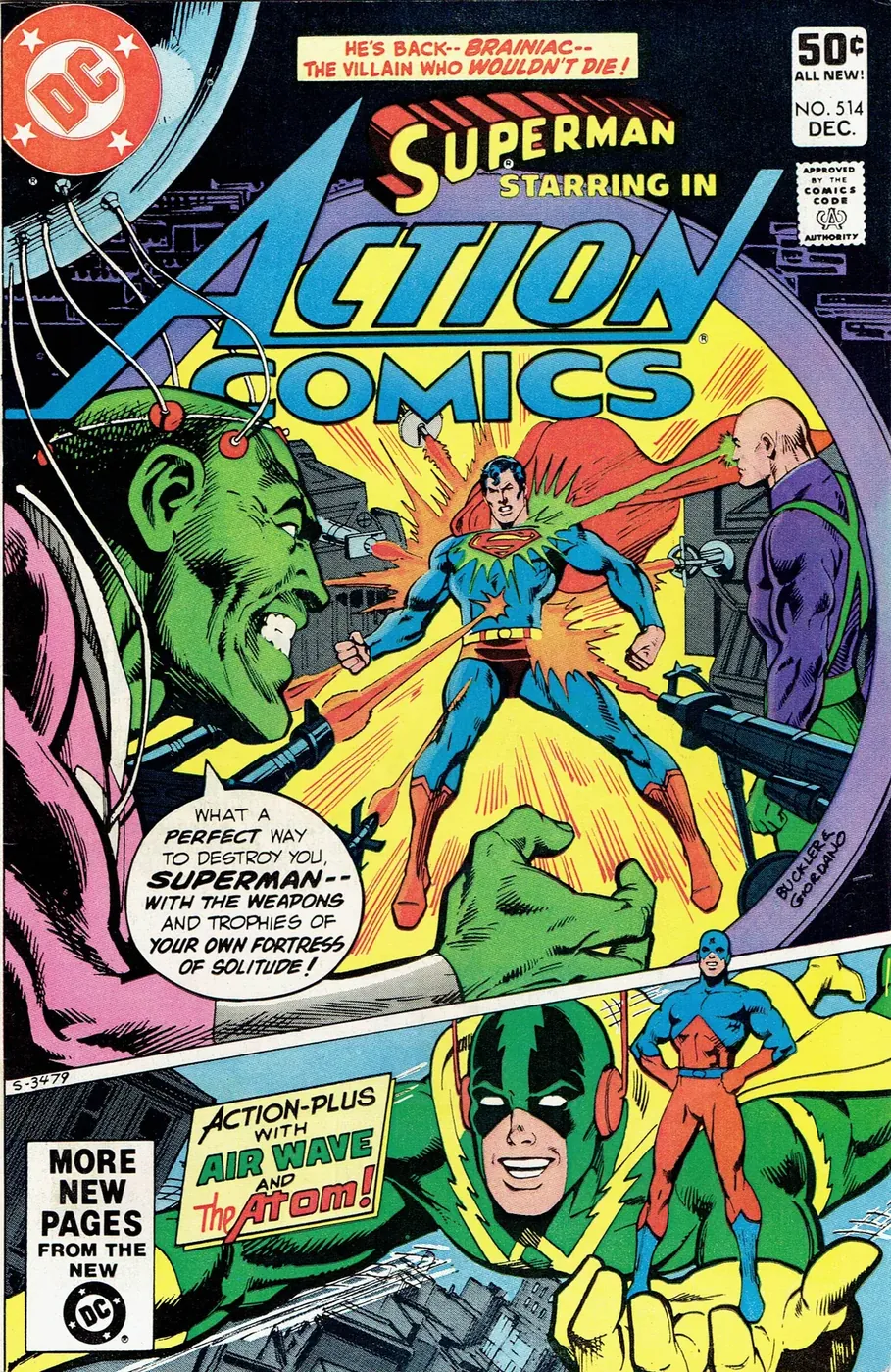 Cover of Action Comics #514