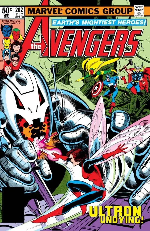 Cover of The Avengers #202