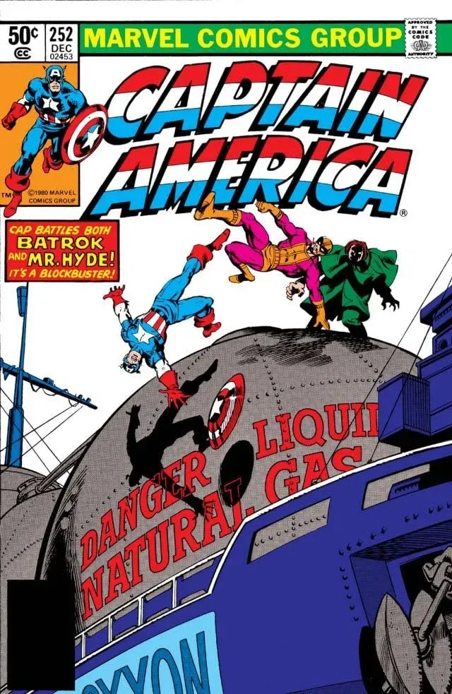 Cover of Captain America #252