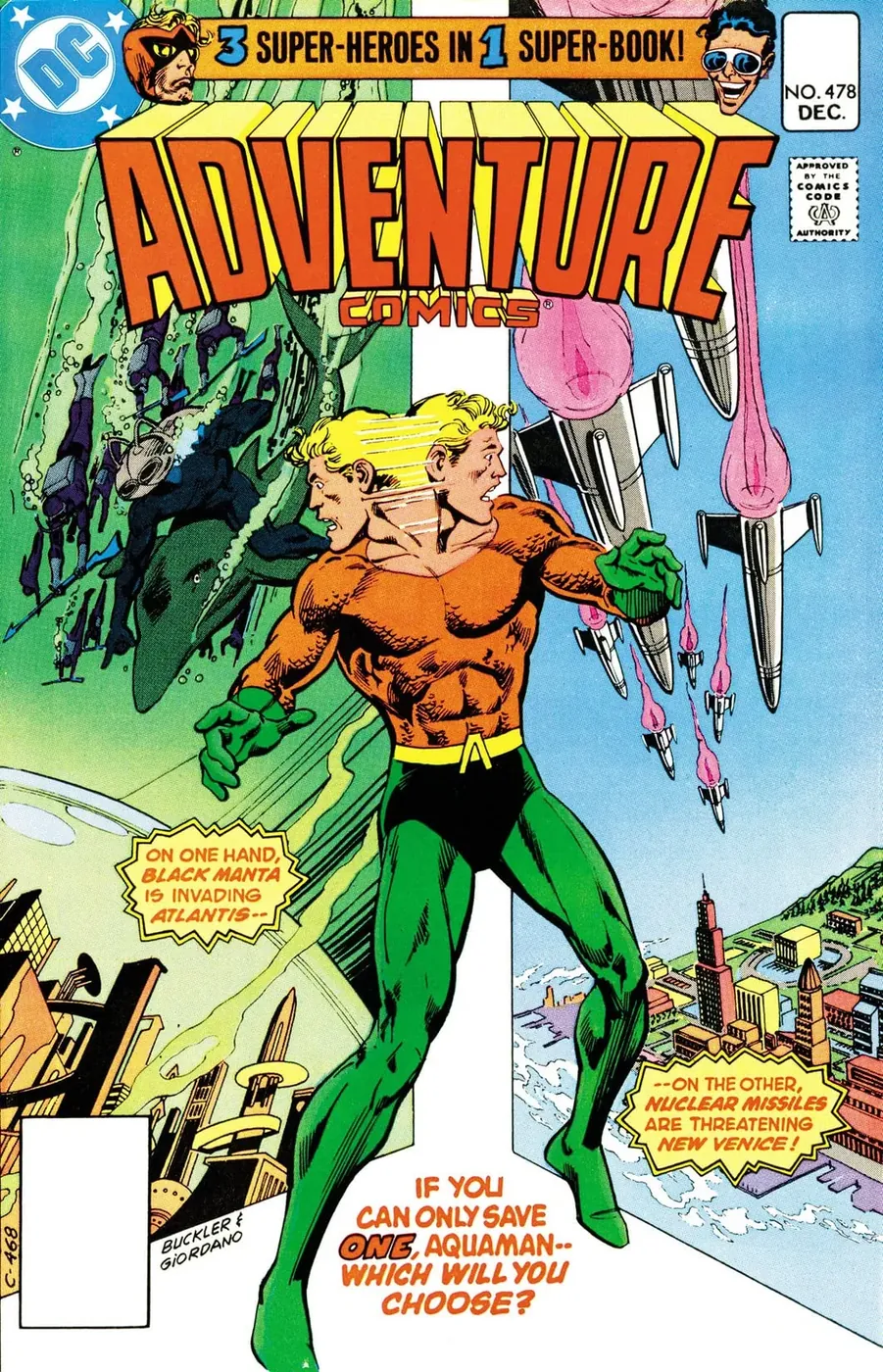 Cover of Adventure Comics #478