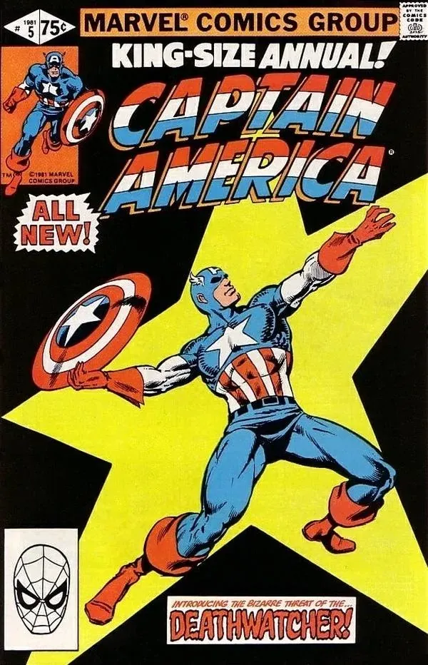 Cover of Captain America Annual #5