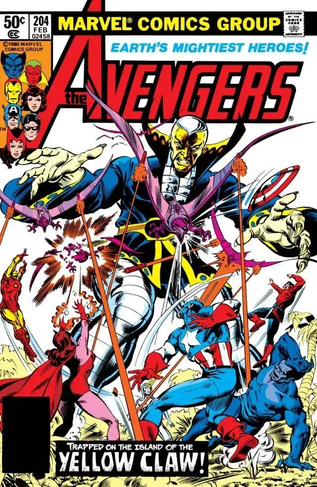 Cover of The Avengers #204