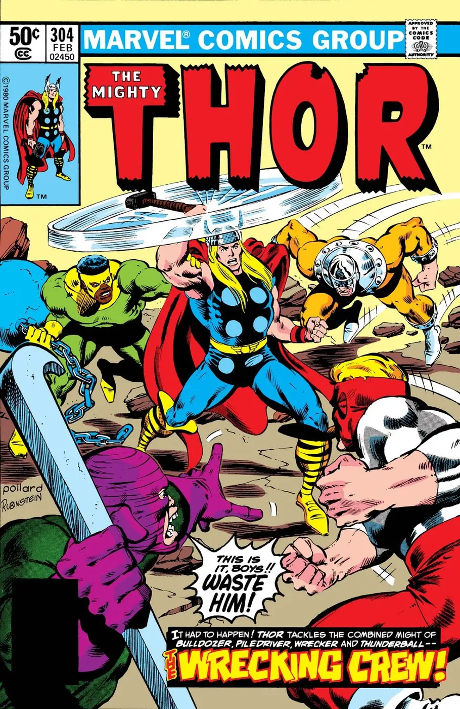 Cover of Thor #304