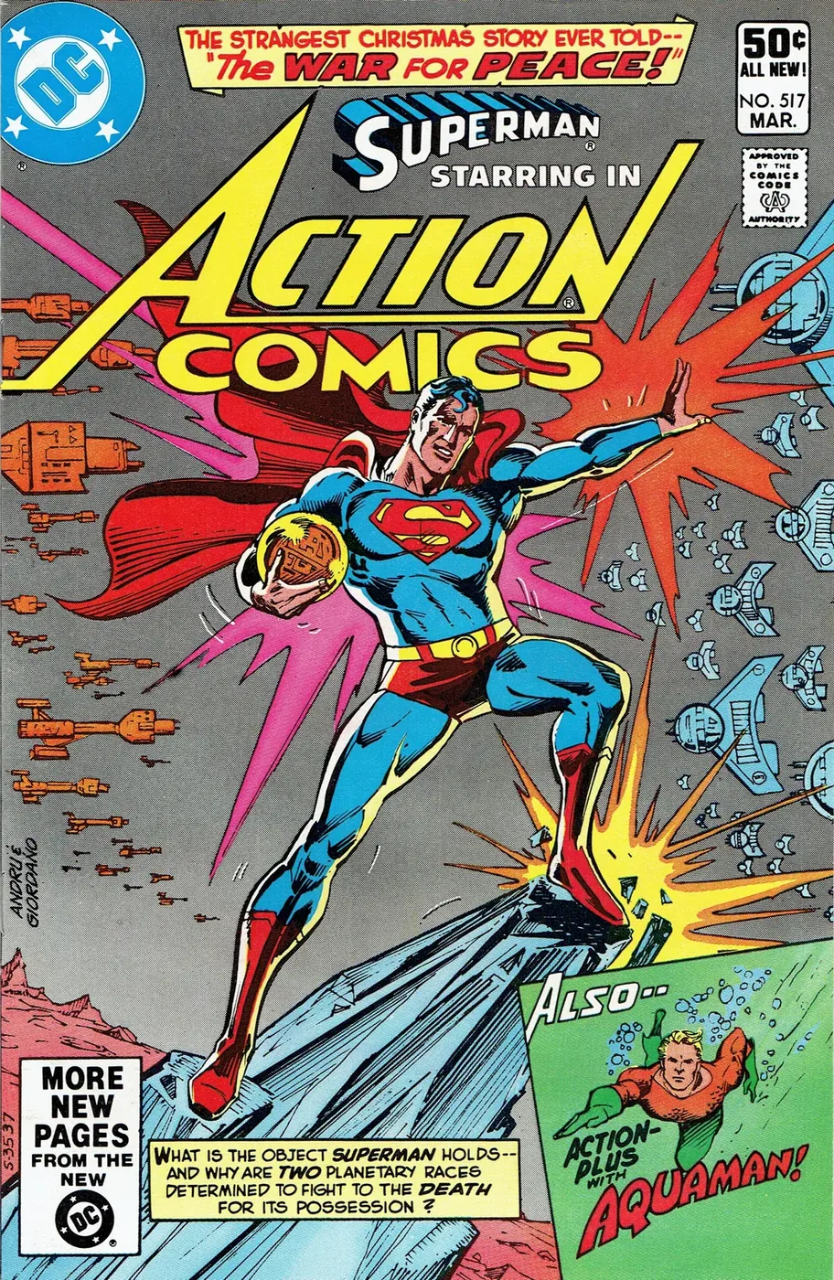 Cover of Action Comics #517