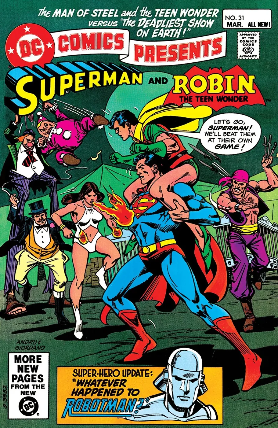 Cover of DC Comics Presents #31