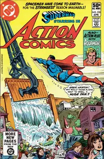 Cover of Action Comics #518