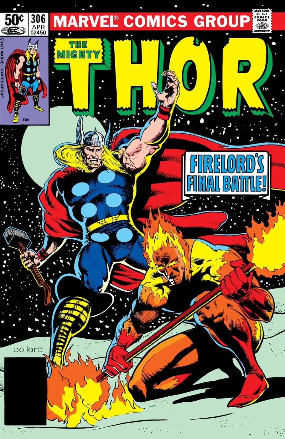 Cover of Thor #306